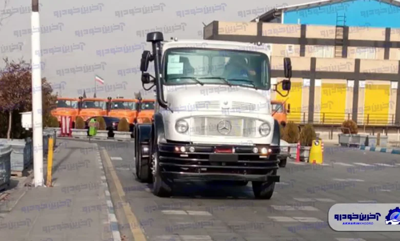 بنز نارنجی سفید شد ؛ صادرات واگن هود کشنده به آفریقا